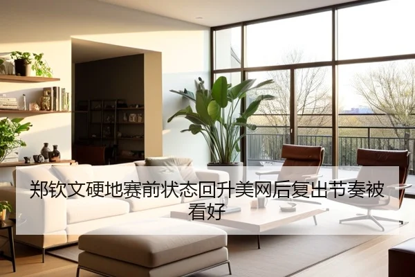 郑钦文硬地赛前状态回升美网后复出节奏被看好(KYgaming)